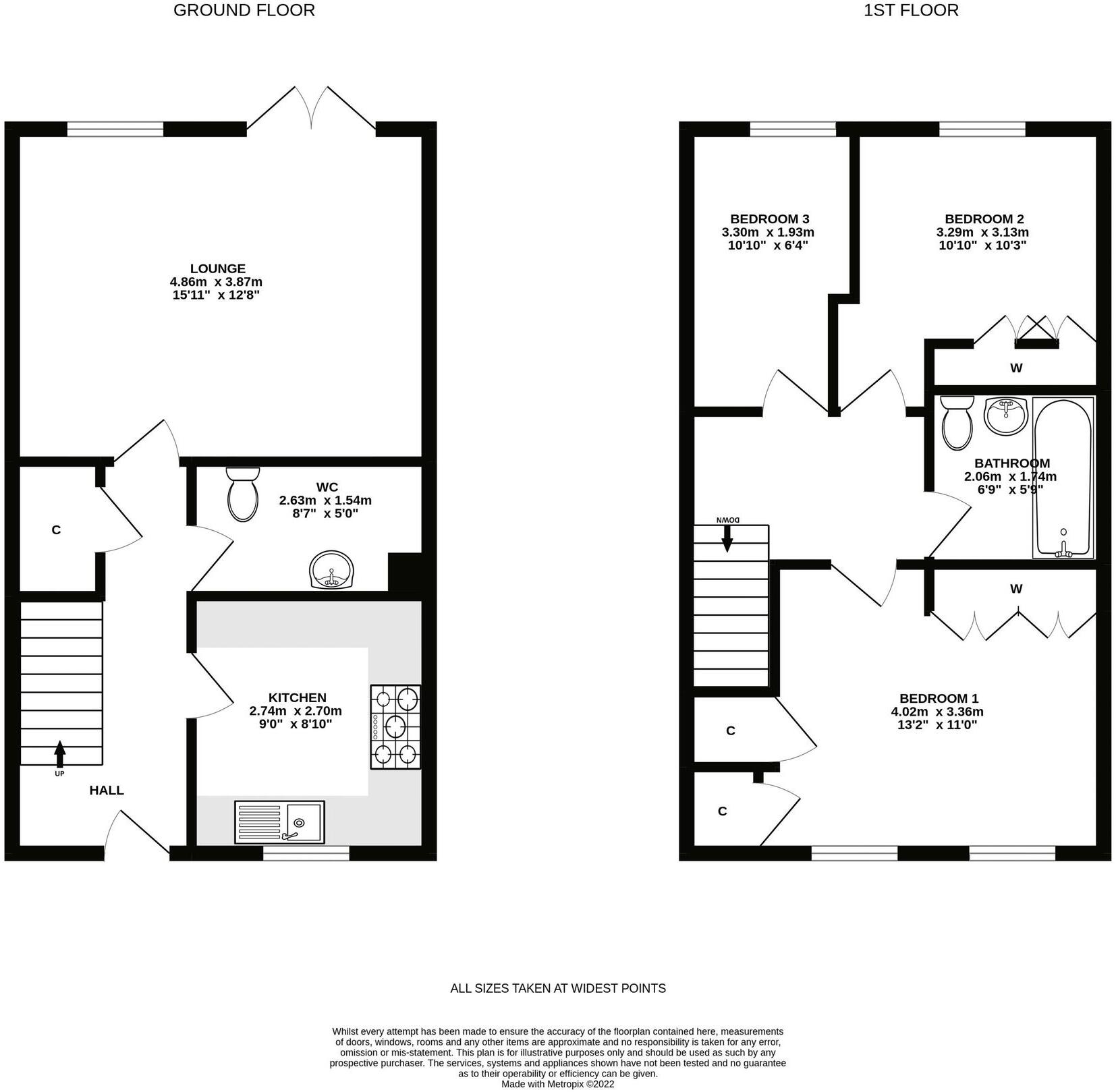 5 Earls Bridge Place, Irvine, KA11 2GJ floorplan