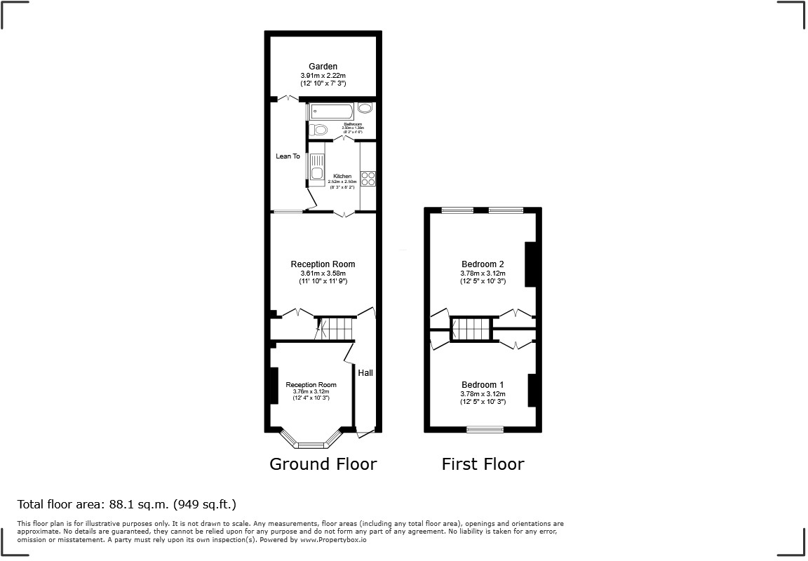 Guildford Road, Croydon floorplan