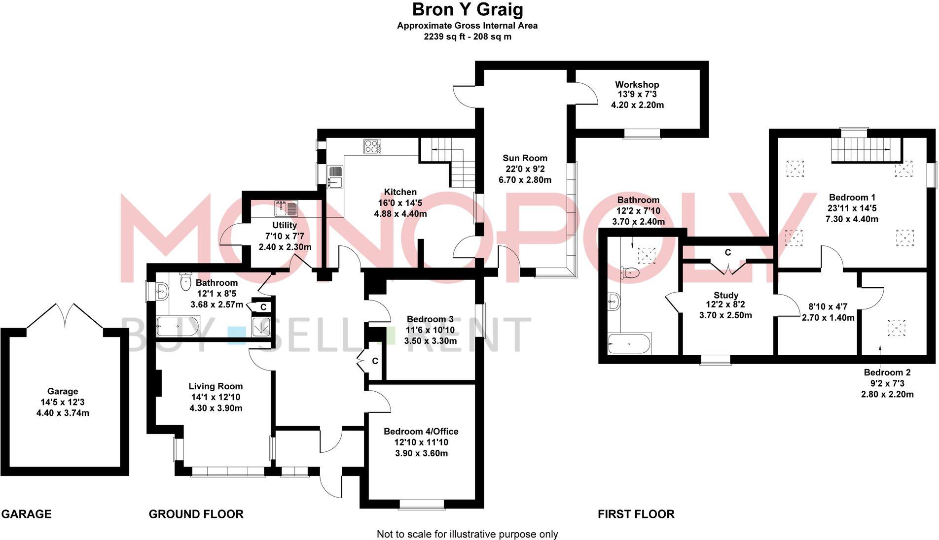 Talsarnau, LL47 floorplan