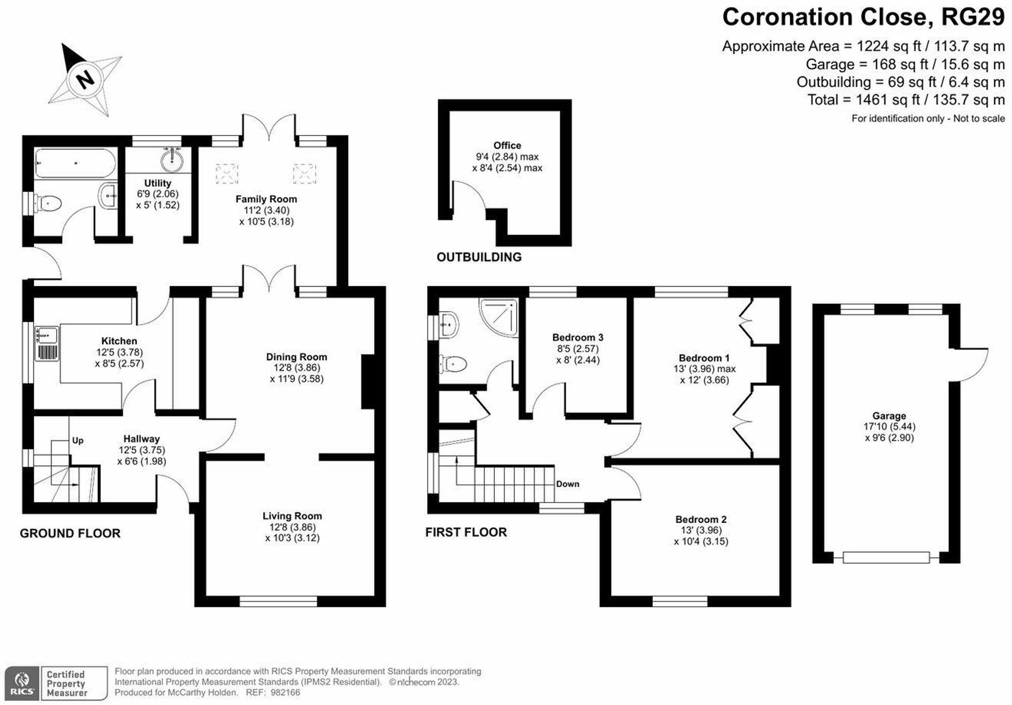 Coronation Close, Odiham, RG29 floorplan