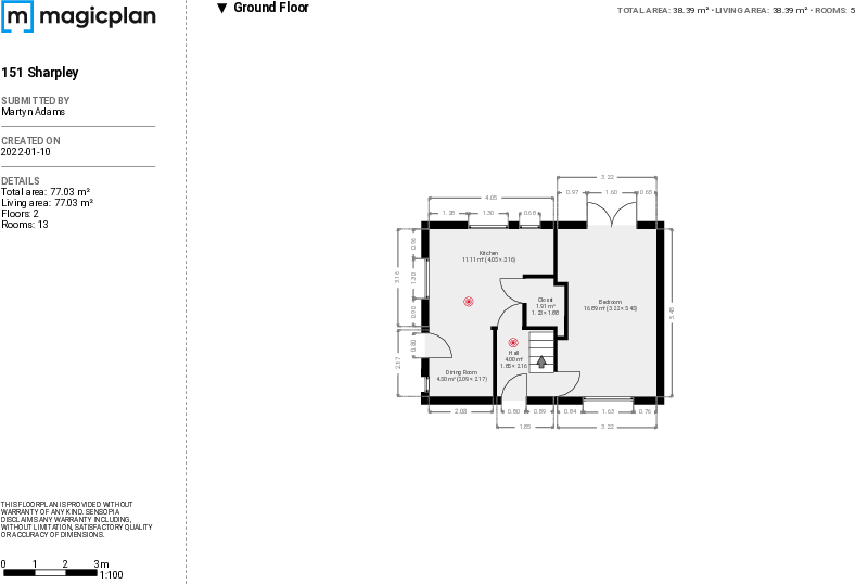 Sharpley Road, Loughborough floorplan