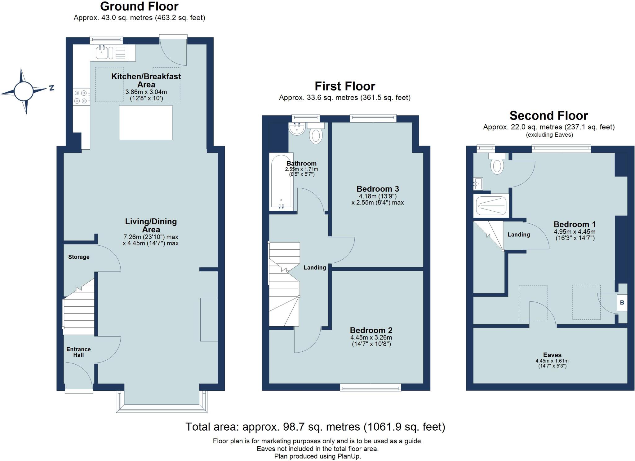Sadleir Road, St. Albans, Hertfordshire, AL1 floorplan
