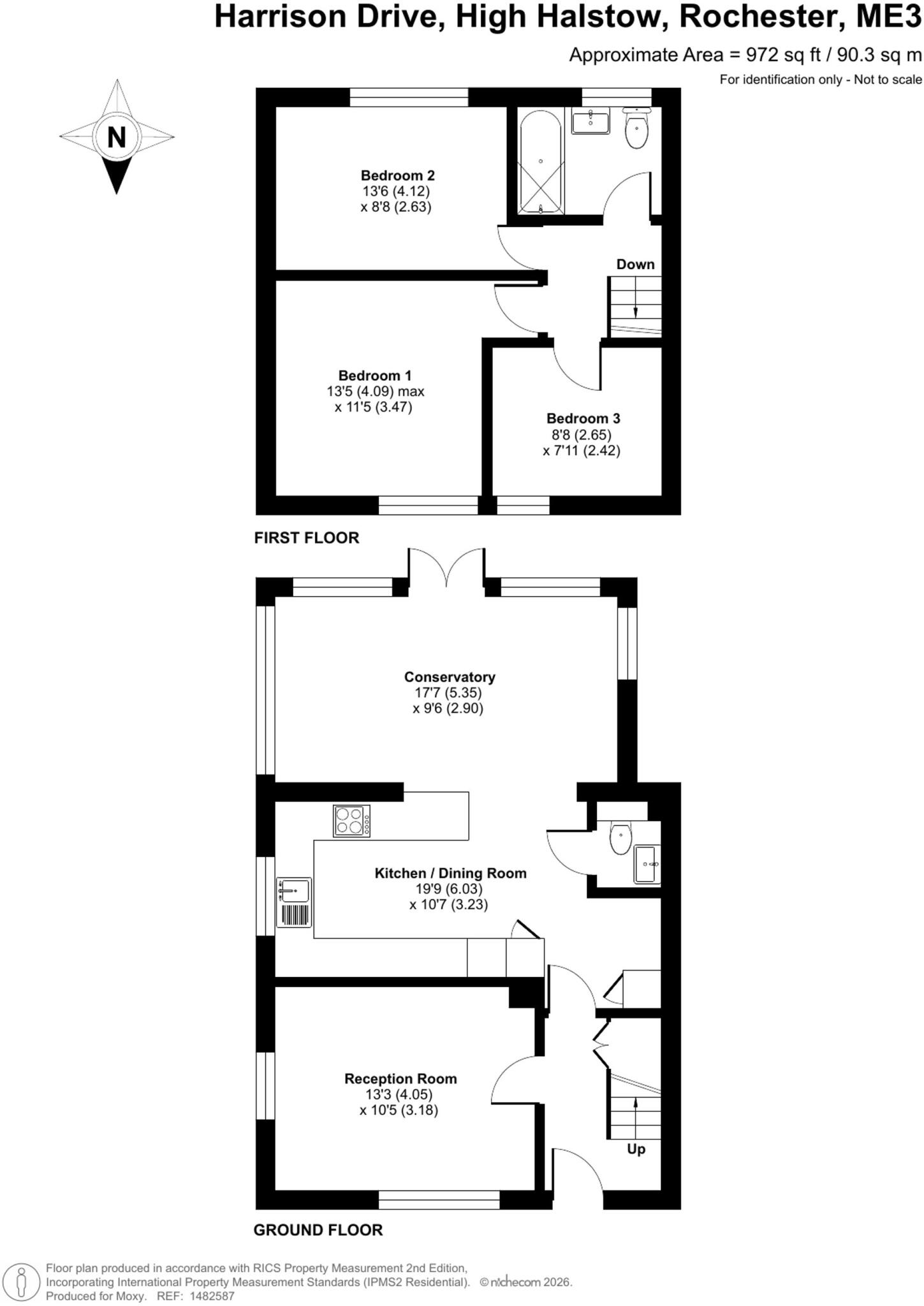 Harrison Drive, High Halstow, ME3 floorplan