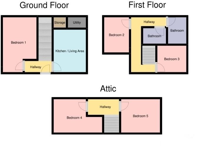 Deptford Place, Plymouth floorplan