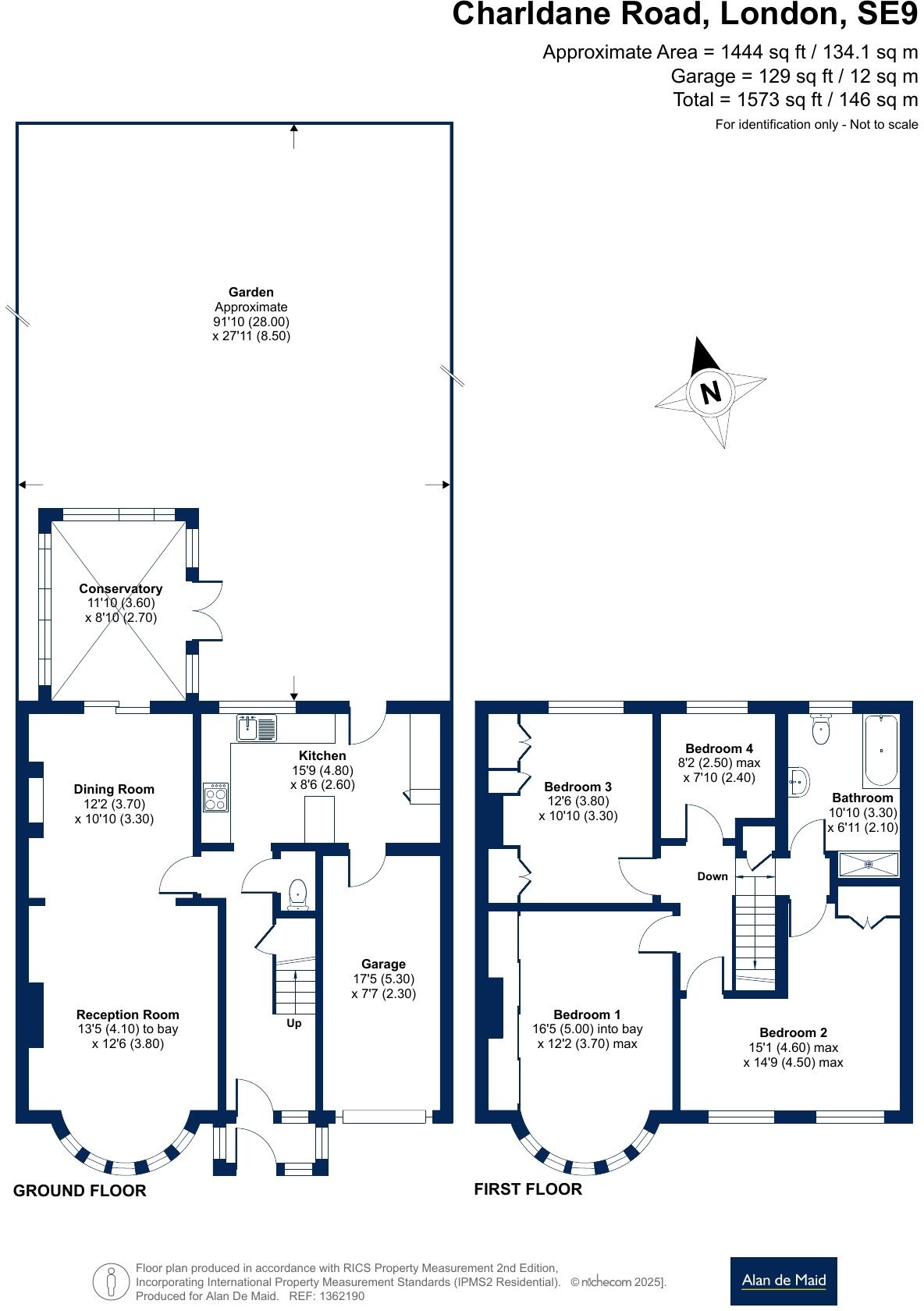 Charldane Road, London floorplan