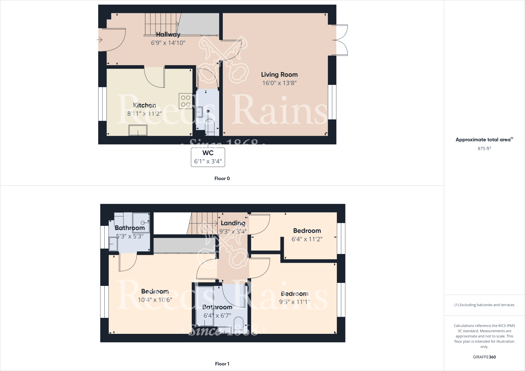Spring Lodge Gardens, Guisborough, North Yorkshire, TS14 floorplan