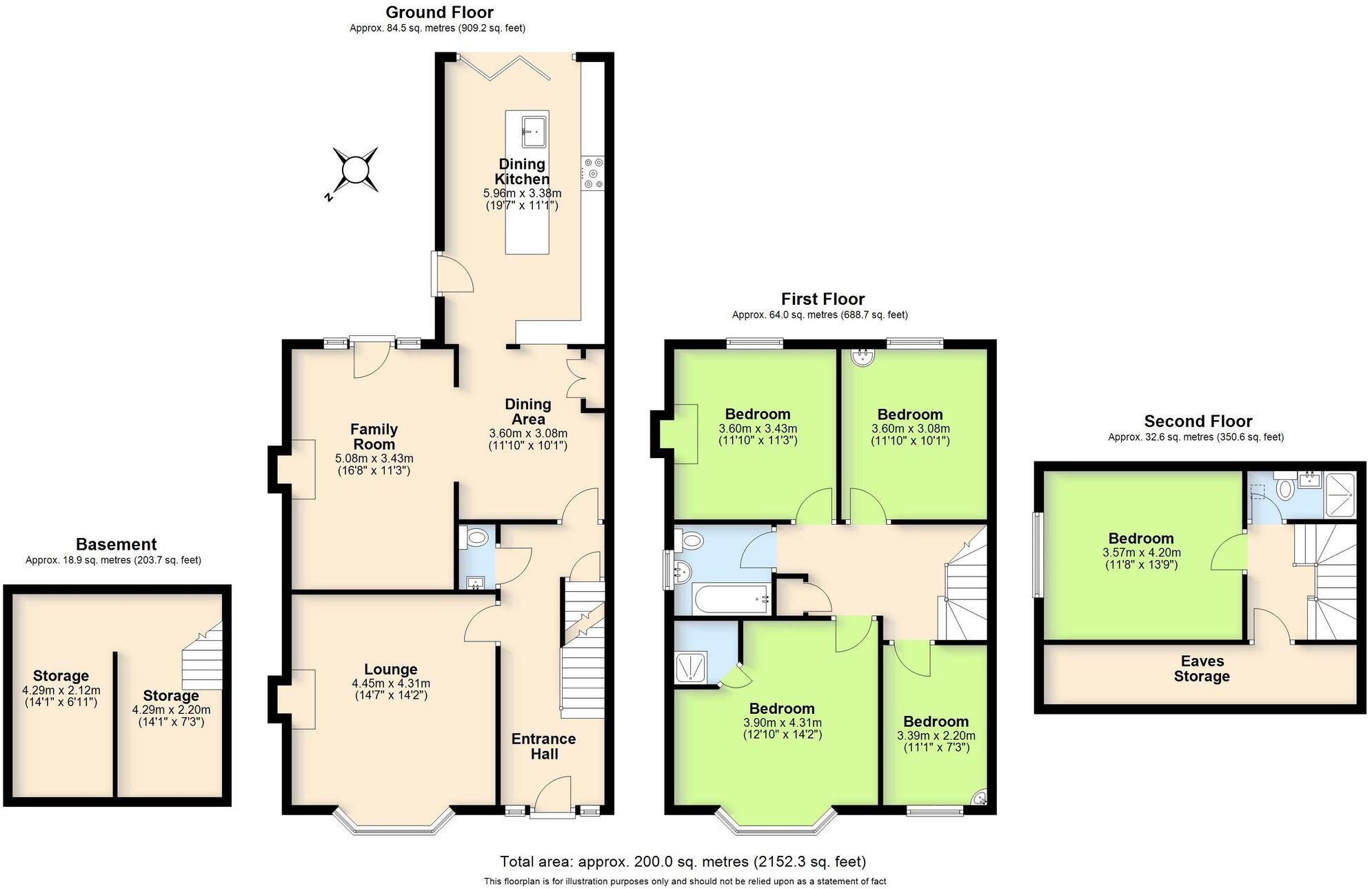 Waverley Road, Kenilworth, CV8 floorplan