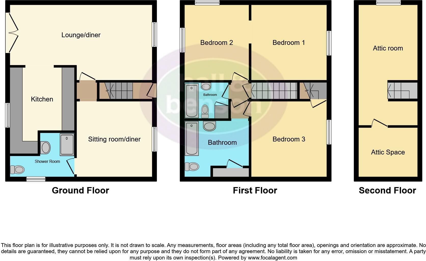 Town Street, Pinxton, Nottingham floorplan