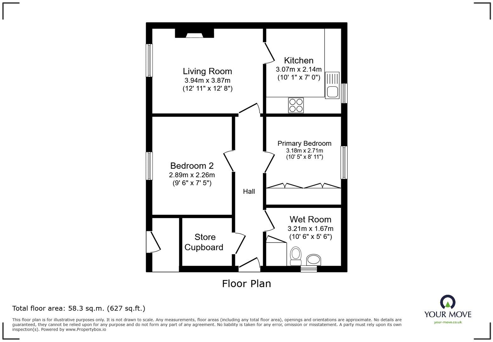 Collin Place, Newtown Road, Carlisle, Cumbria, CA2 floorplan