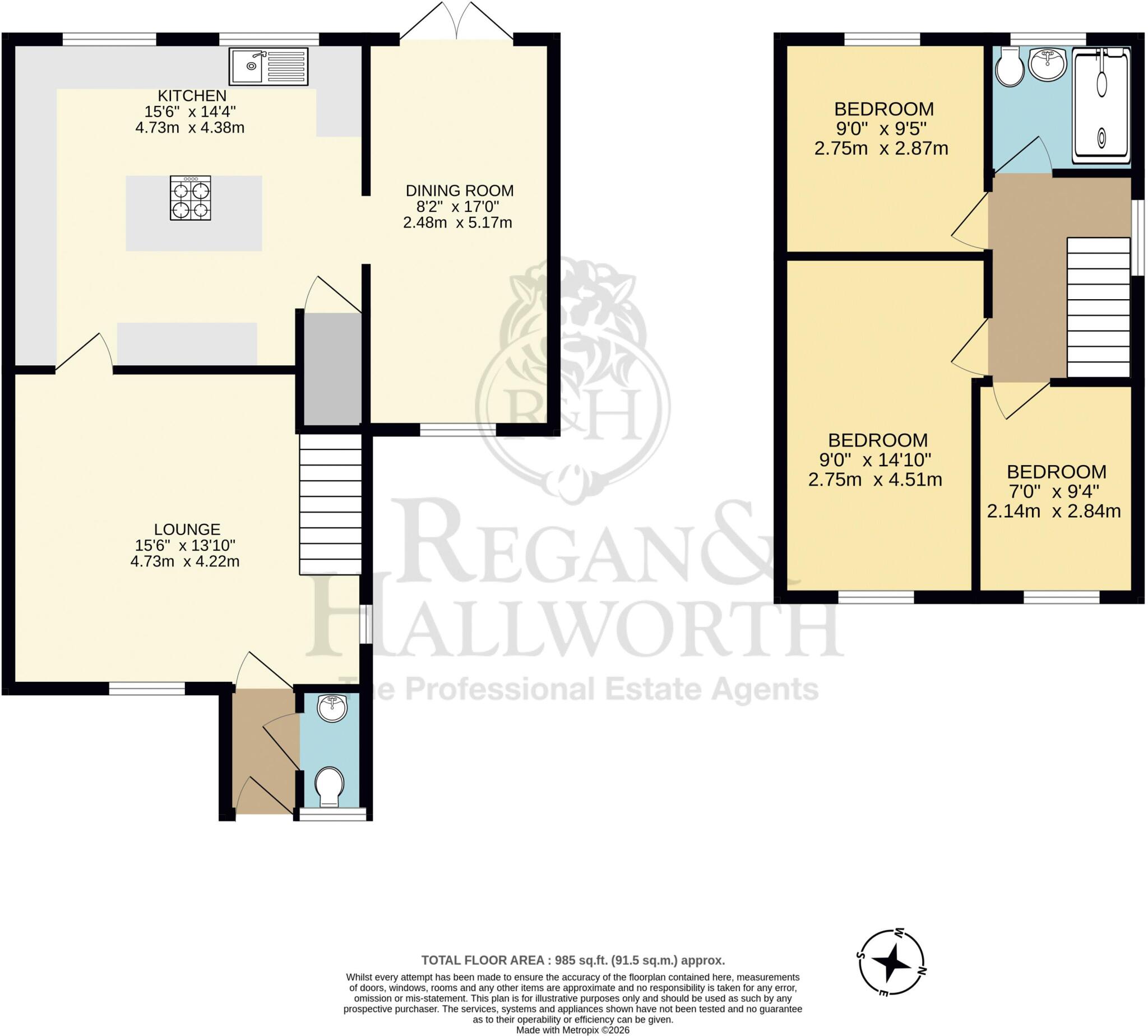 Sandway, Springfield, WN6 7SF floorplan