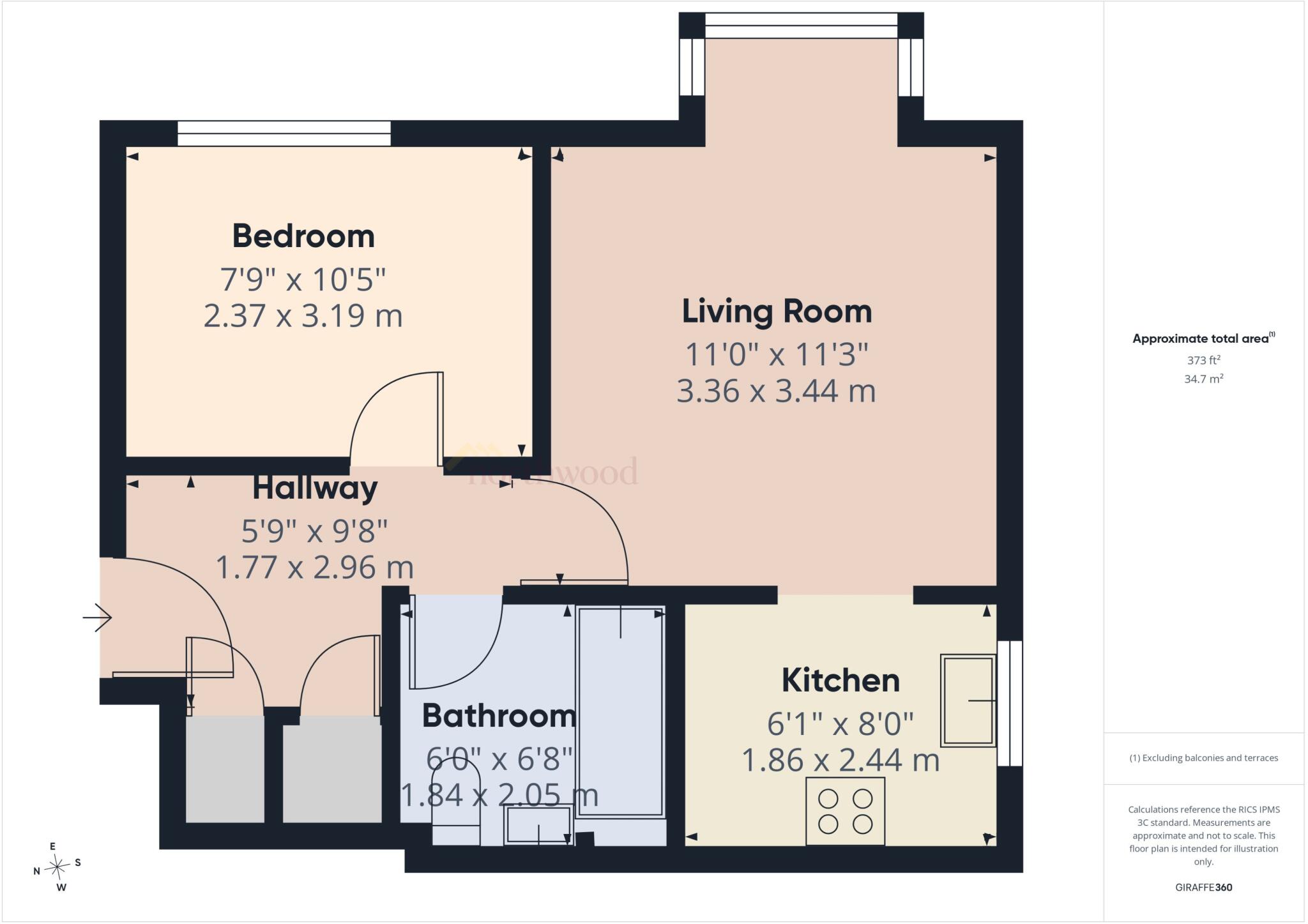 Tor Close, Waterlooville, PO7 floorplan
