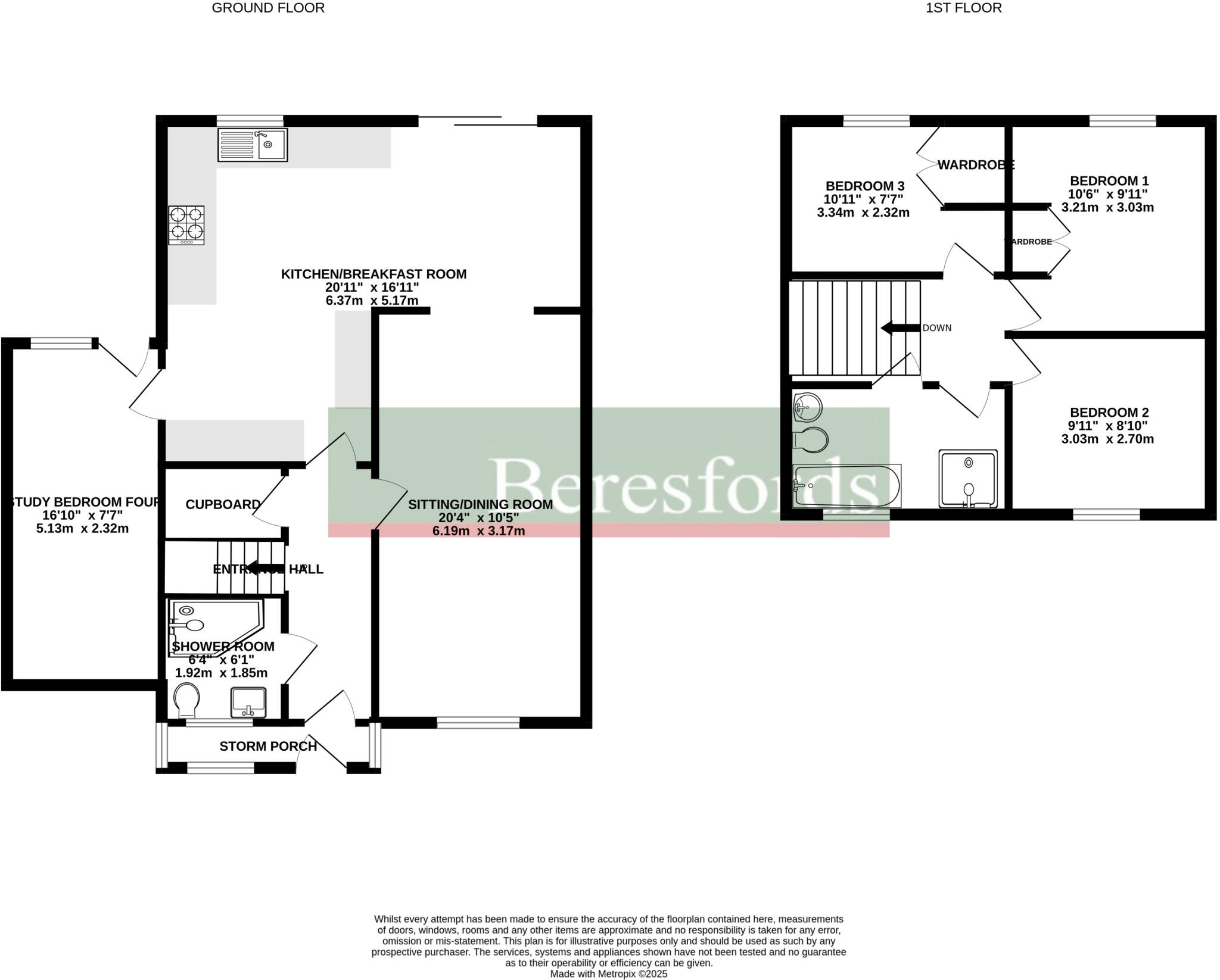 Hollycroft, Great Baddow, CM2 floorplan