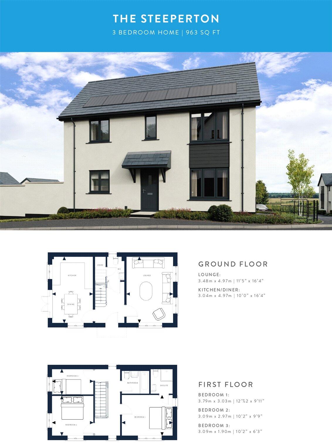 The Steeperton, Hollywell Meadow, North Molton, South Molton, Devon, EX36 floorplan