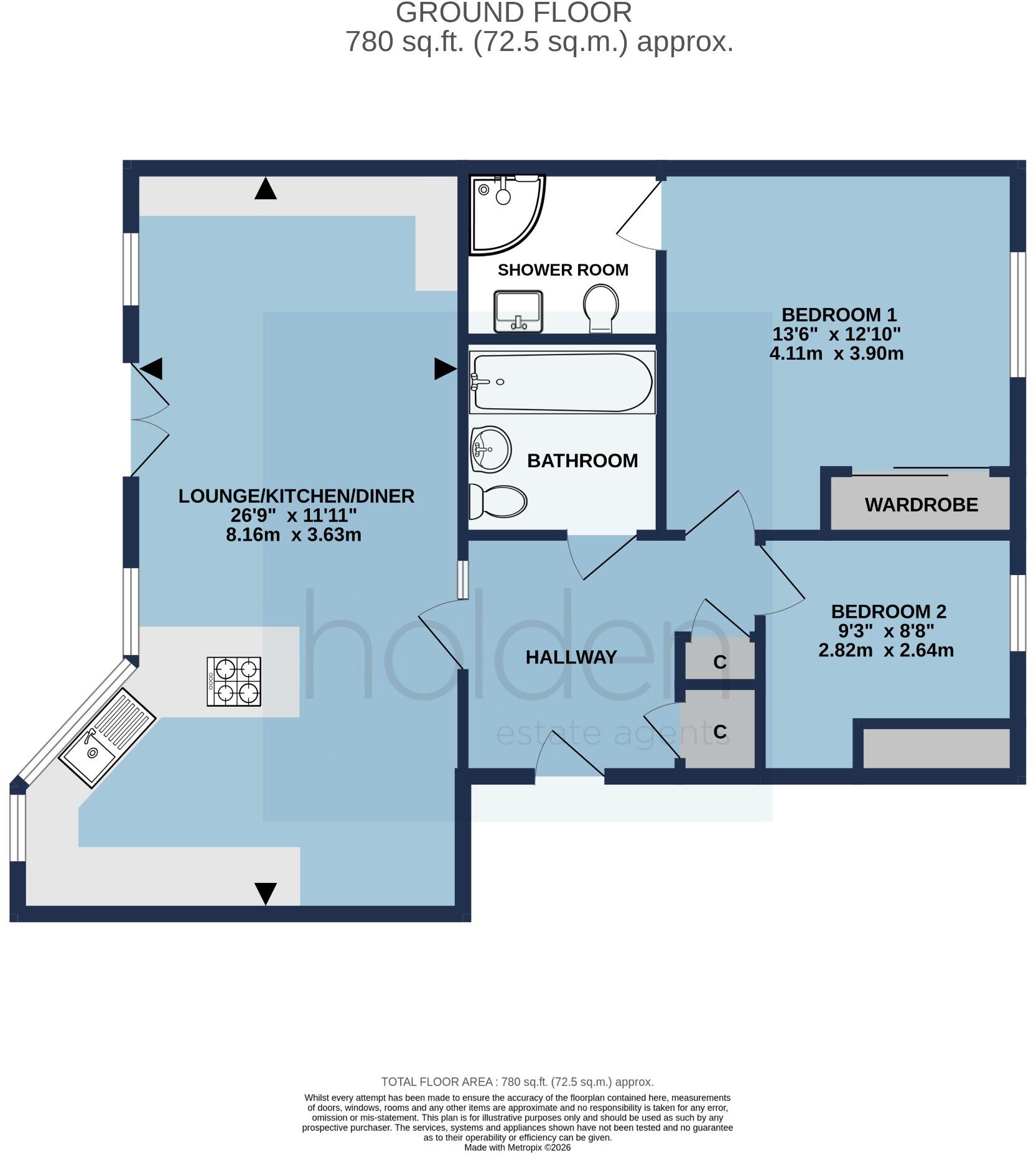 D'arcy Court, Maldon floorplan