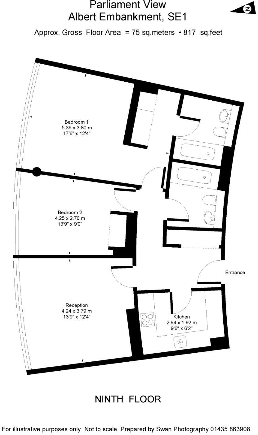 Albert Embankment, London, SE1 floorplan