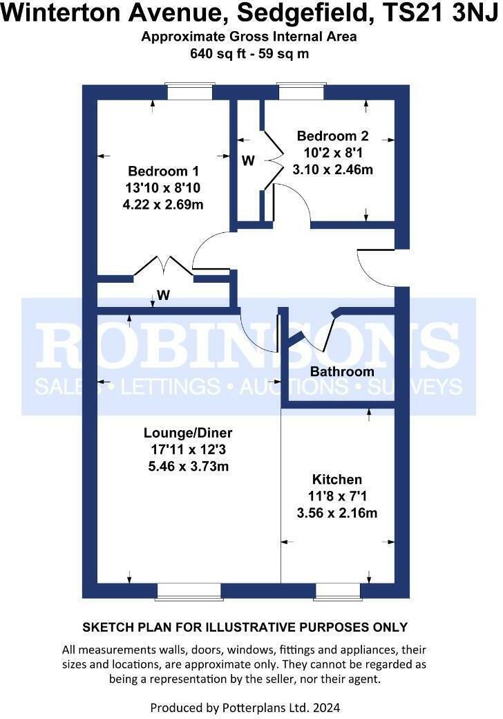 Winterton Avenue, Sedgefield, Stockton-On-Tees floorplan