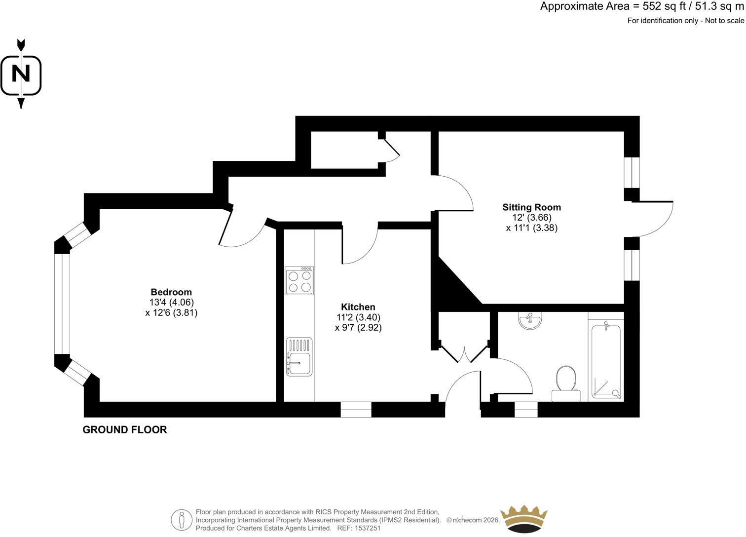 Valencia Road, Worthing, West Sussex, BN11 floorplan