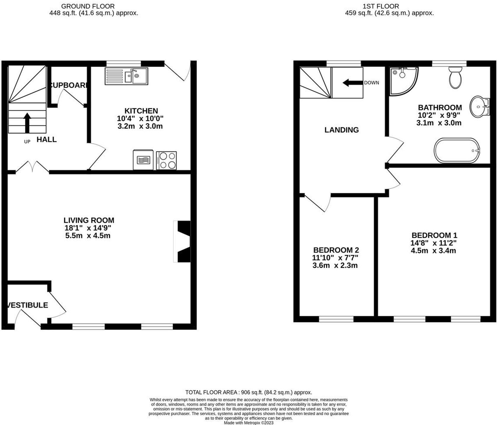 St. Helens Street, Cockermouth, CA13 floorplan
