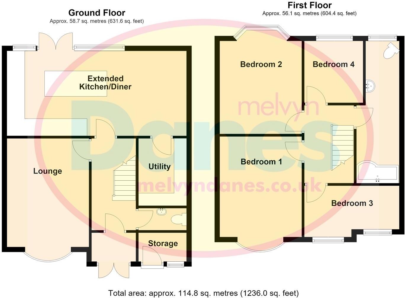 Arden Oak Road, Sheldon, Birmingham floorplan