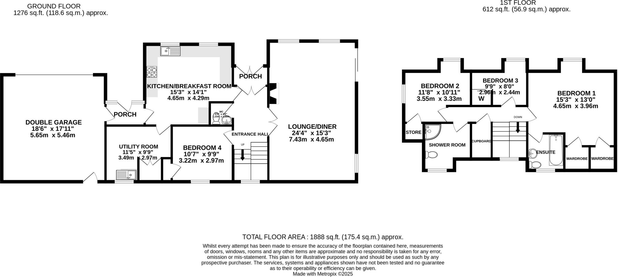 Georgeham, Braunton, EX33 floorplan