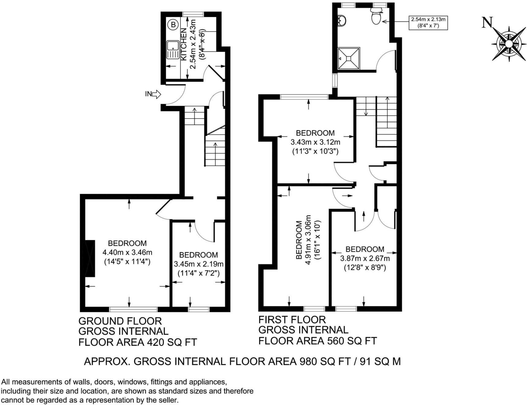 Walton Street, Jericho  **Student Property 2027** floorplan