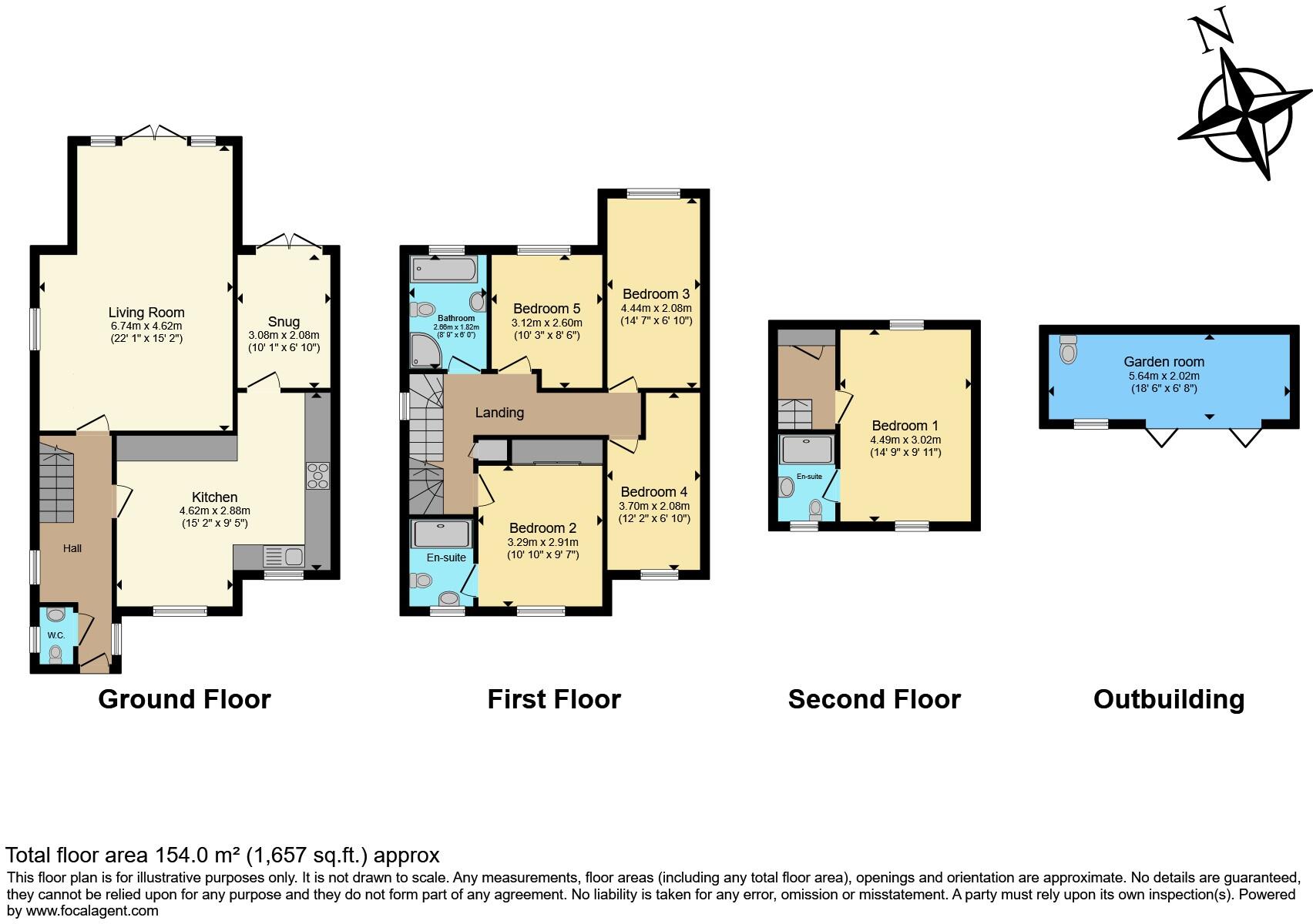 Primrose Close, Lincoln, LN5 floorplan