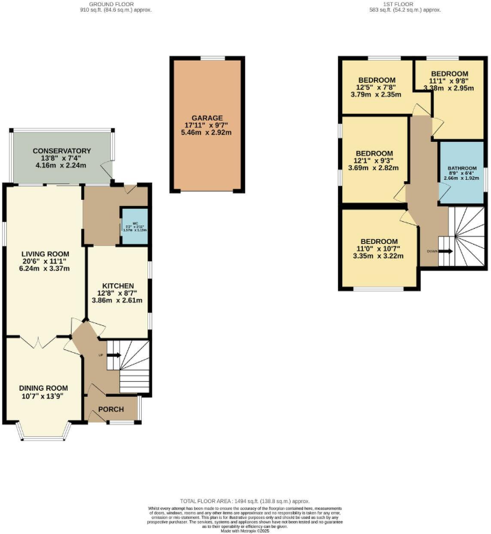 Cliff Street, Cheddar floorplan