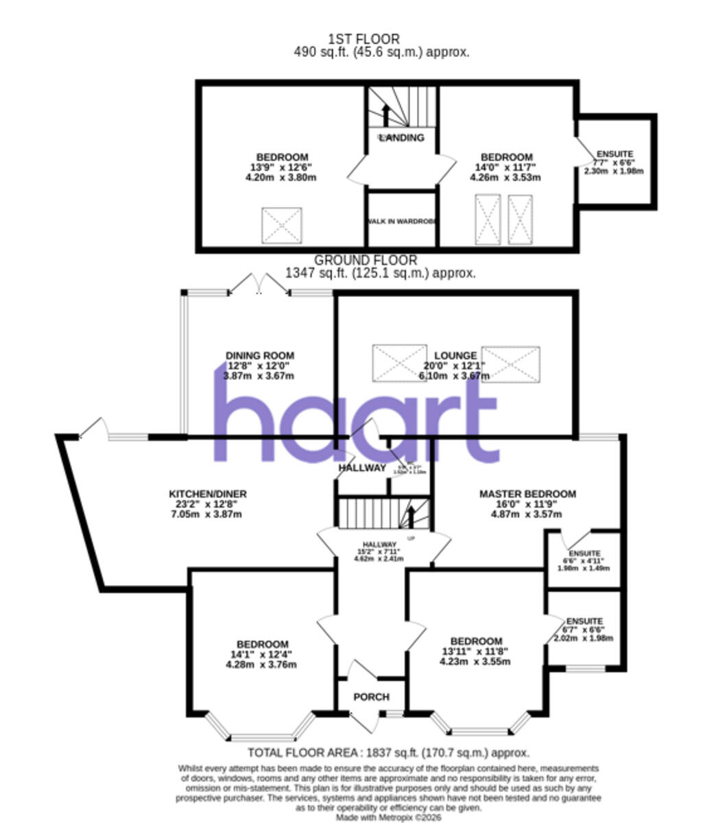 Garth Crescent, Alvaston floorplan