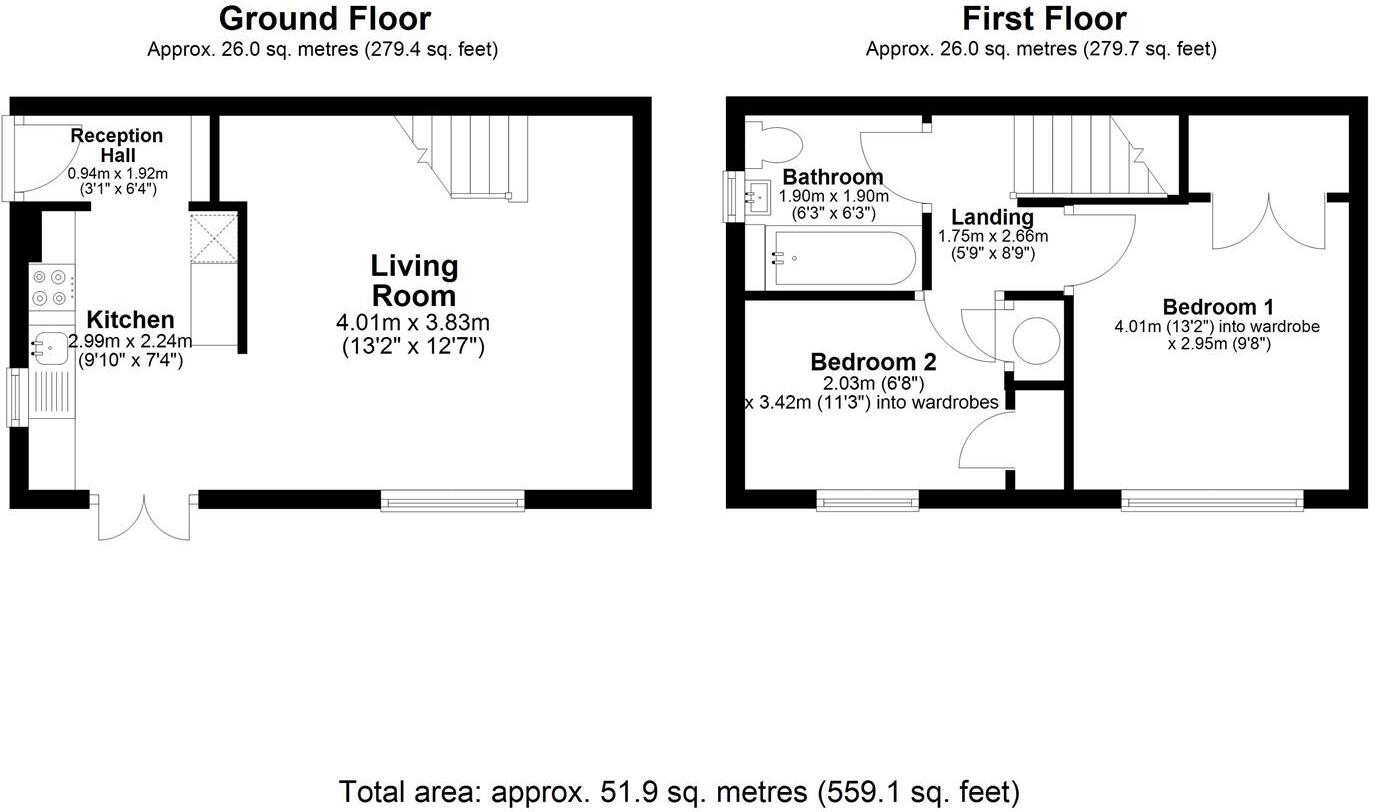 Devonish Close, Alcester floorplan