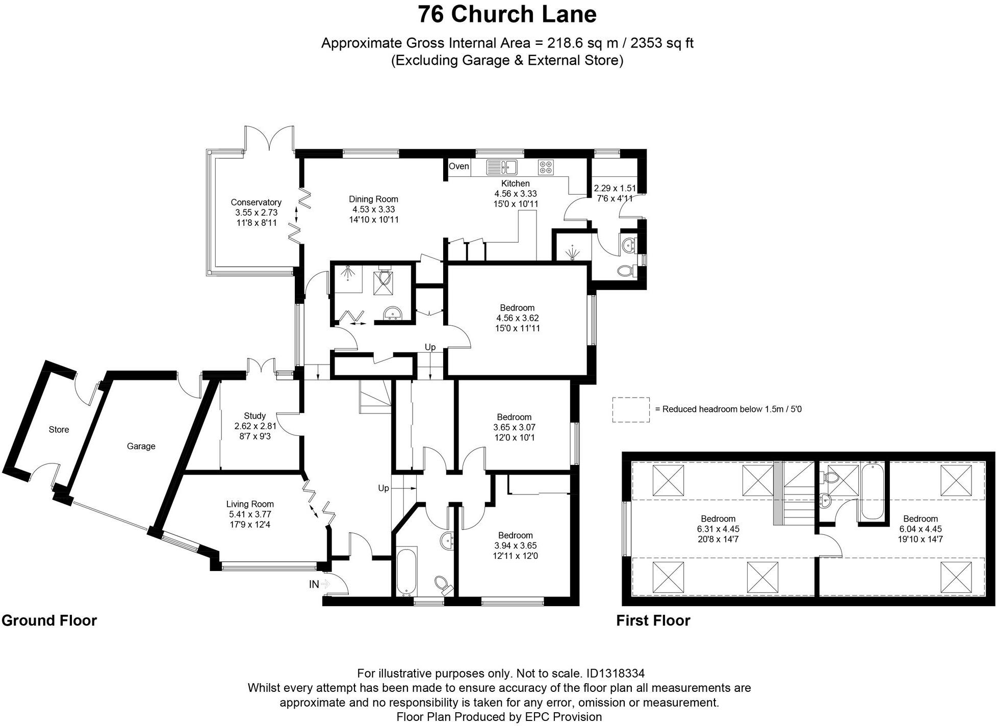 Church Lane, Backwell, BS48 floorplan