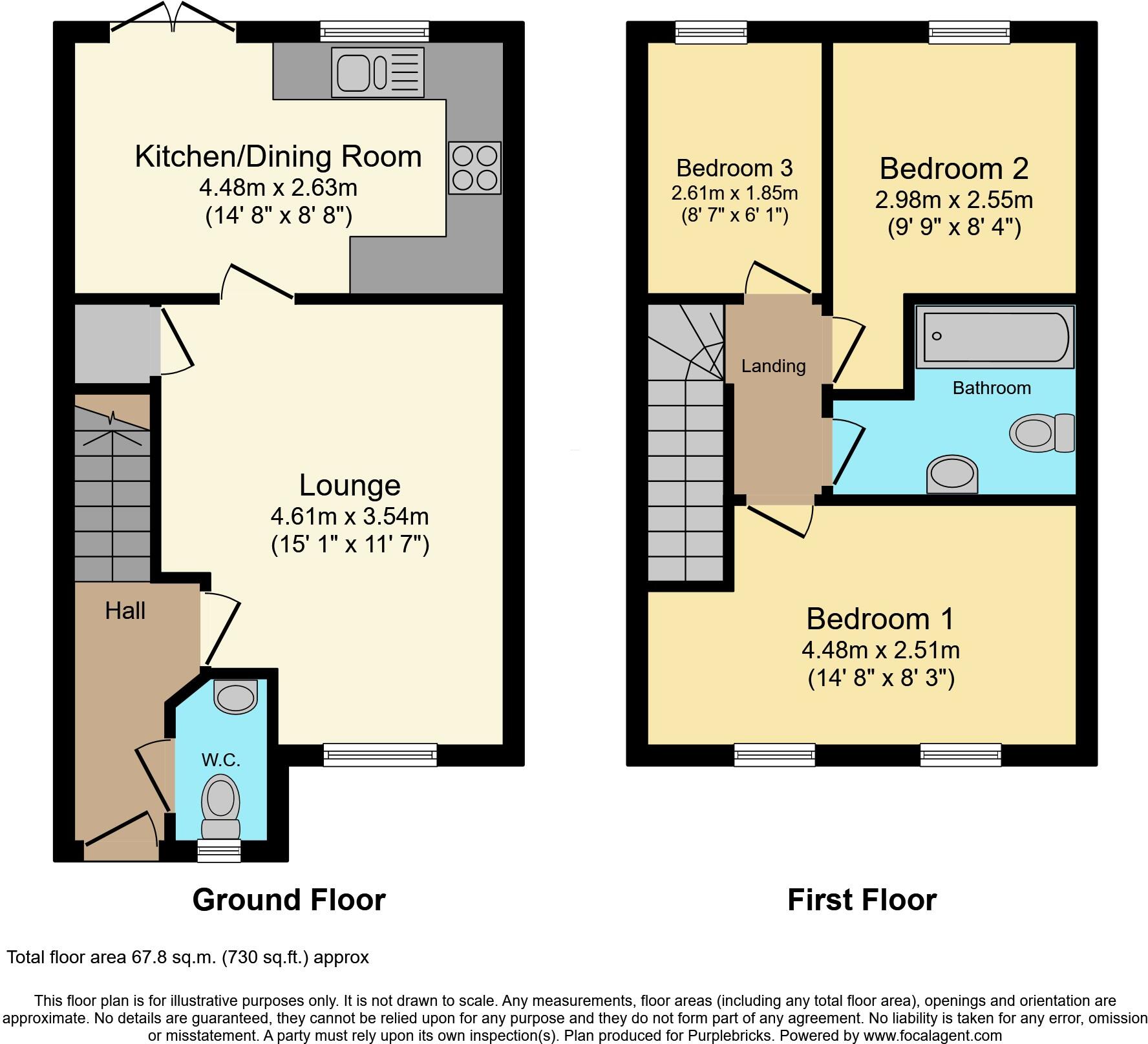 Bramble Court, Catterall, Preston, PR3 floorplan