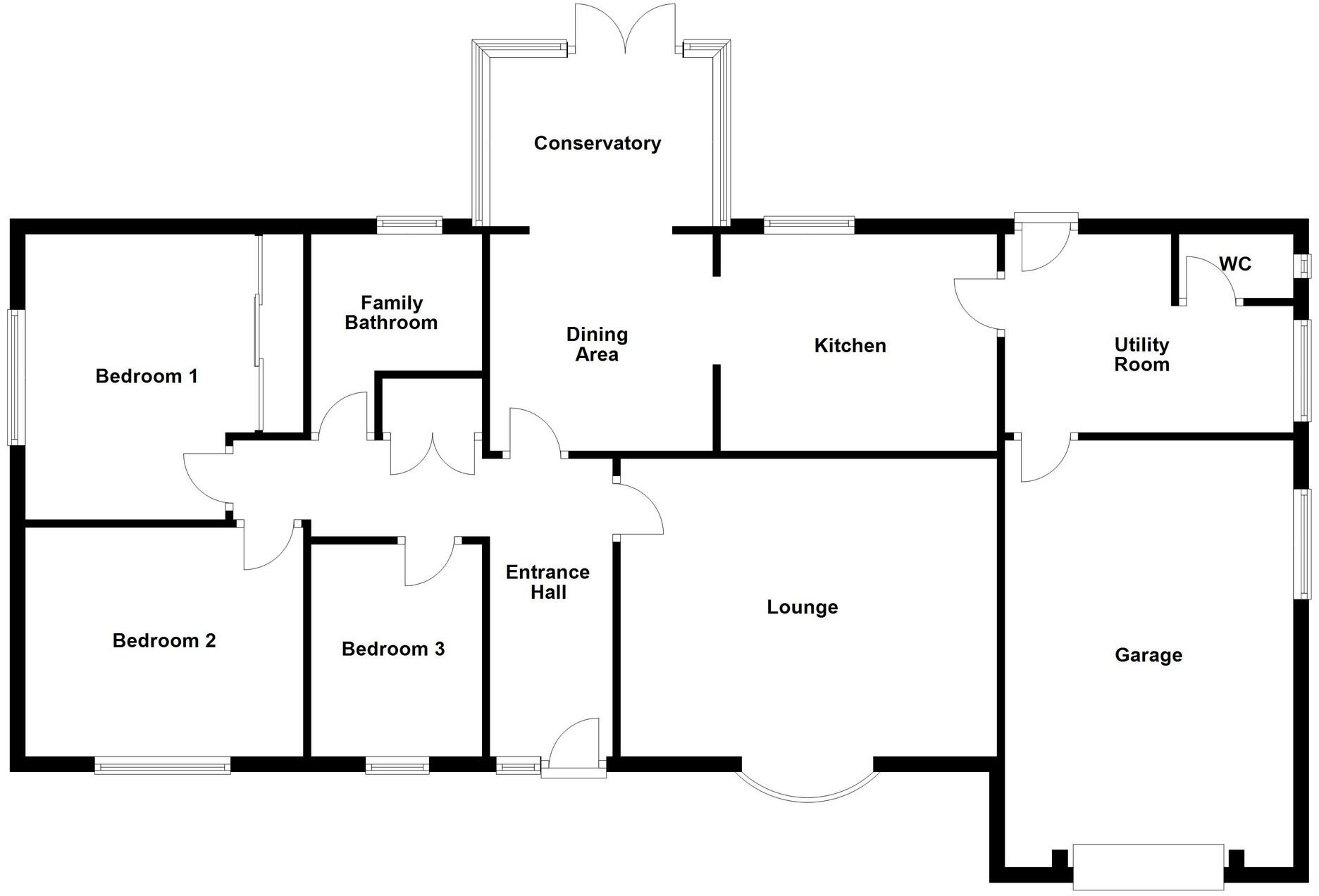 Milestone Lane, Pinchbeck, Spalding floorplan
