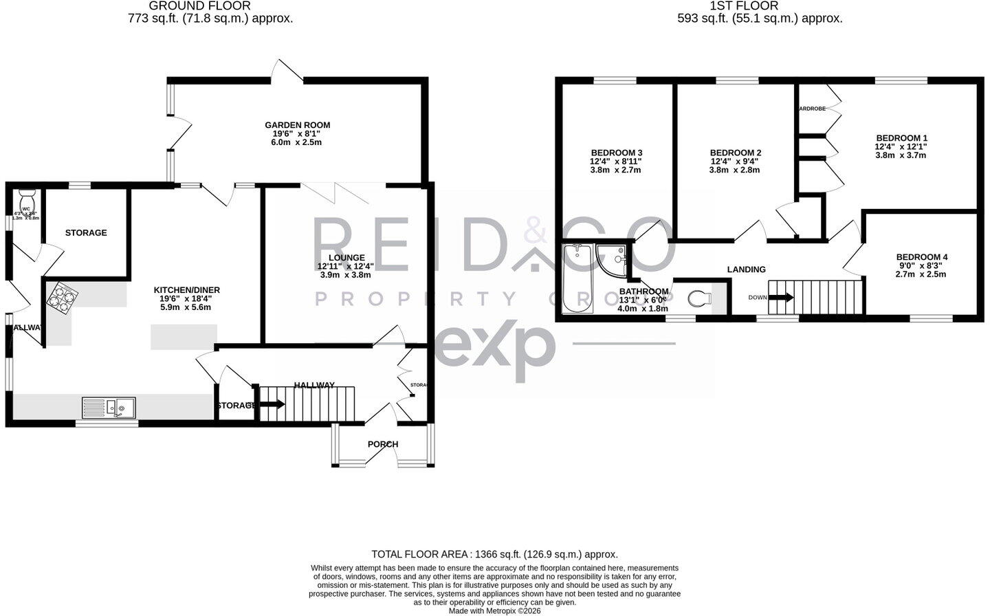 Lady Hey Crescent, Lea, Preston, PR2 1XX floorplan