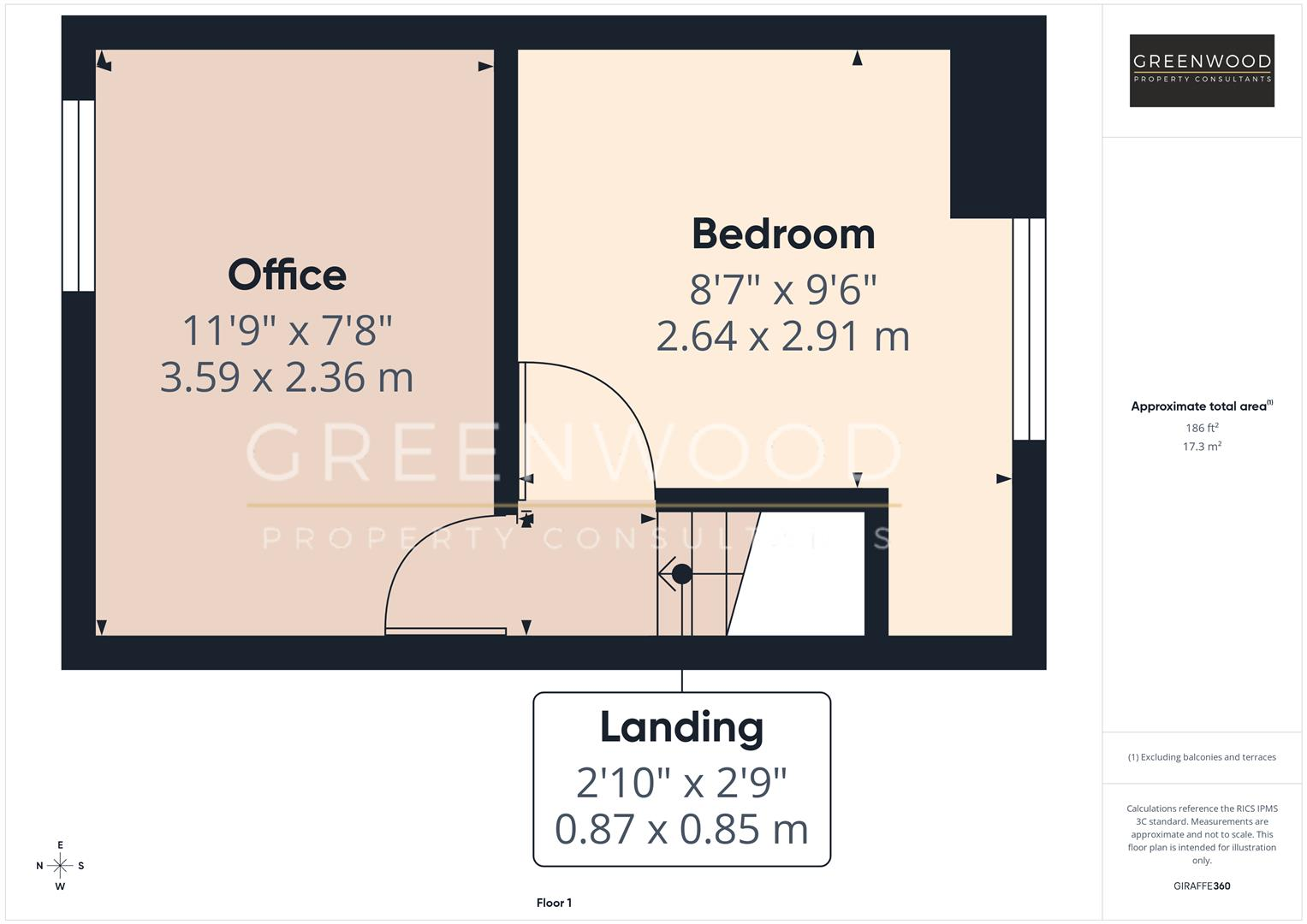 London Road, Copford, Colchester floorplan