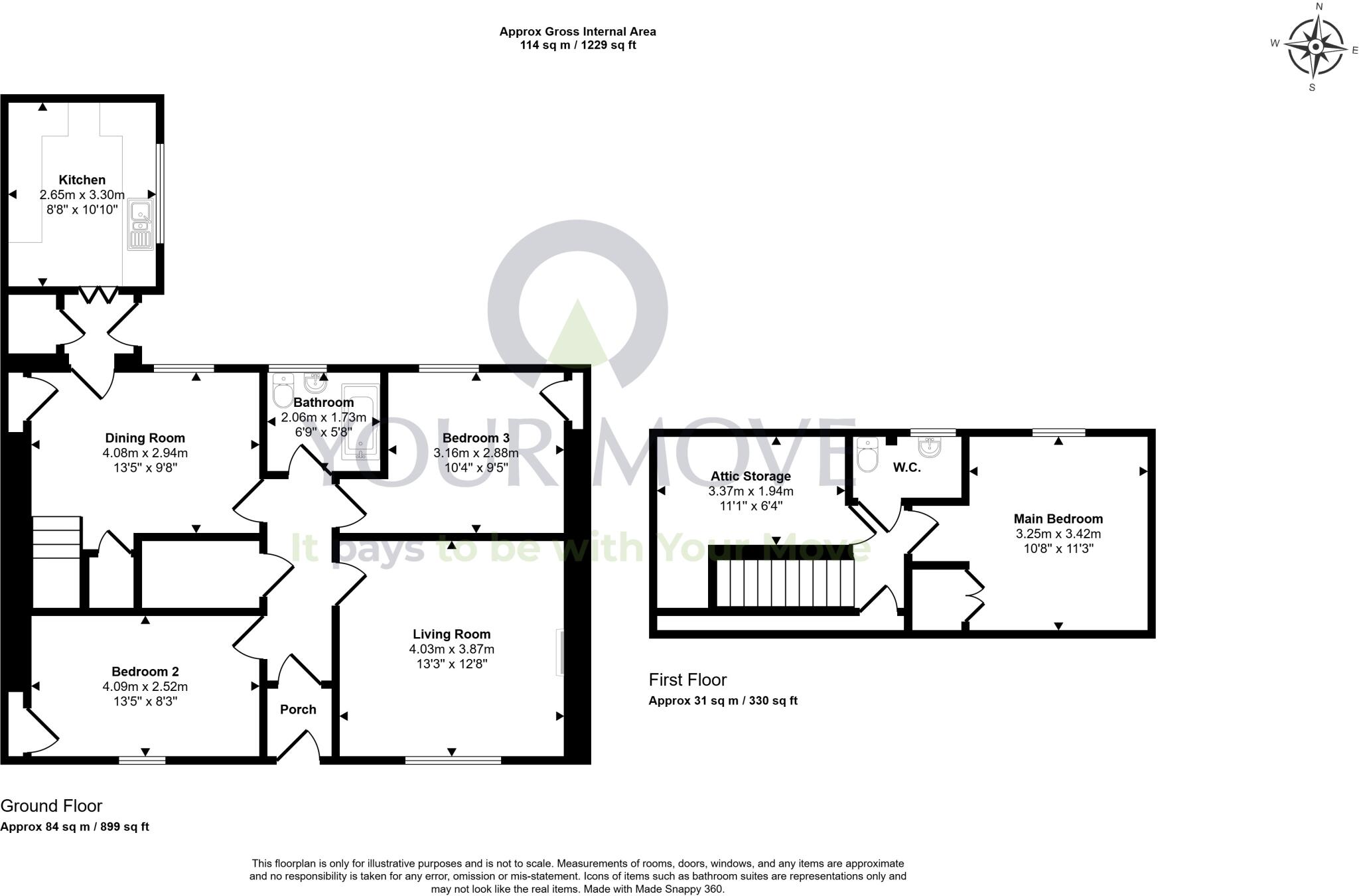 Station Road, Thornton, Kirkcaldy, Fife, KY1 floorplan