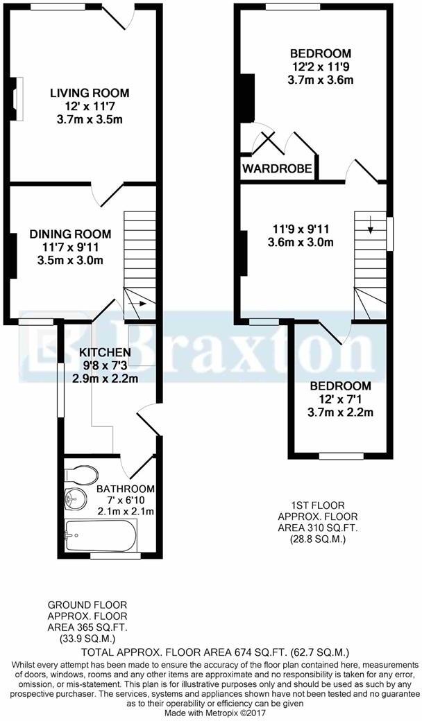 Gas Lane, Bray floorplan