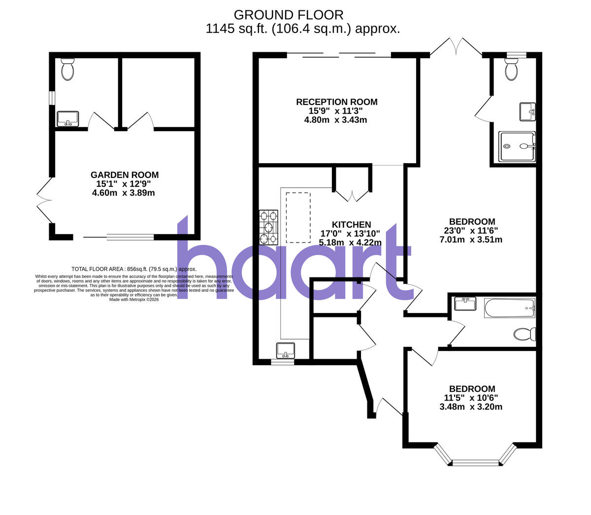 Colindeep Lane, NW4 floorplan