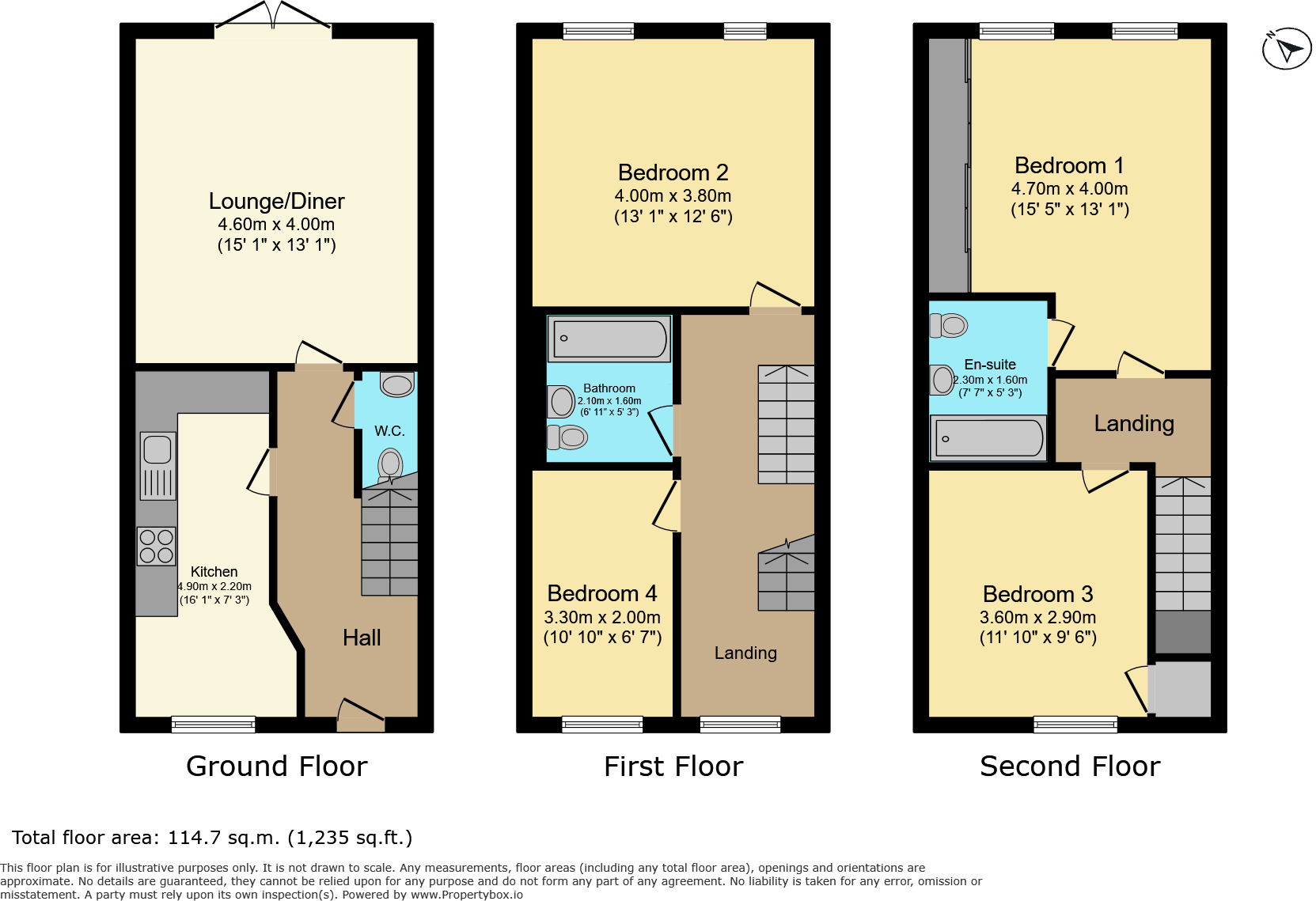 Harvest End, Watford, WD25 floorplan