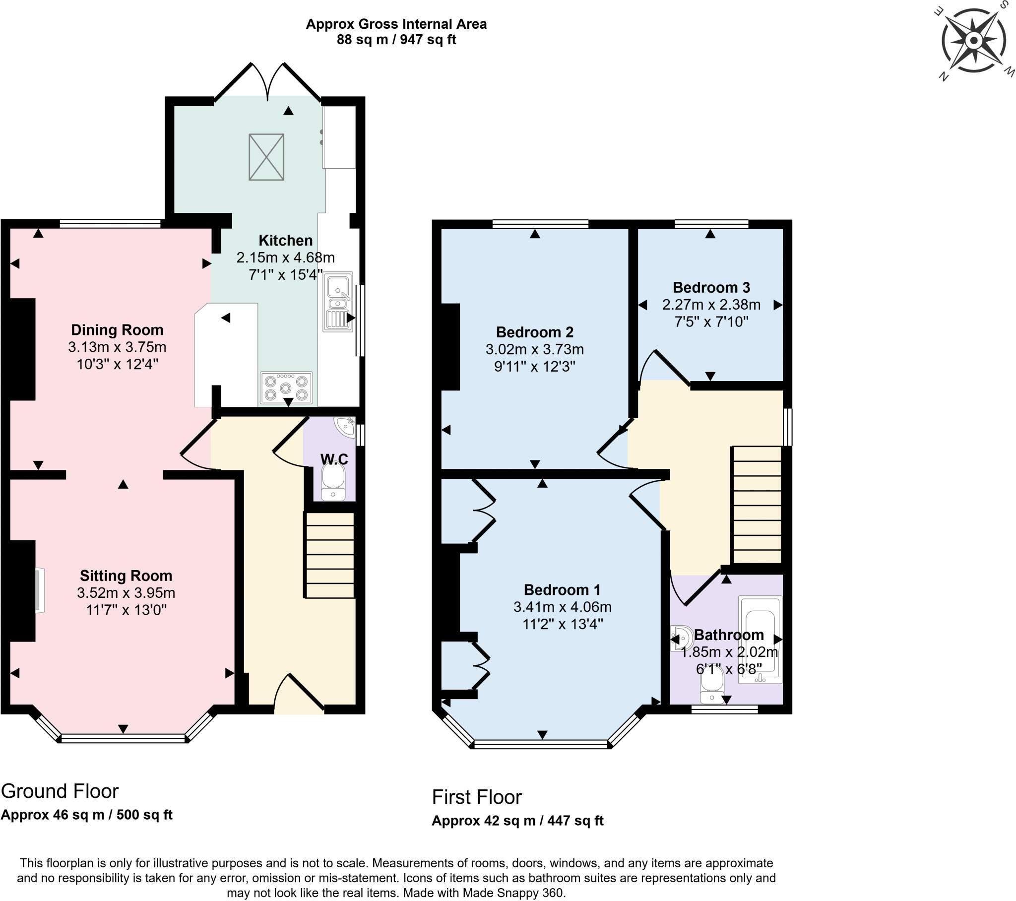 The Hollow, Southdown, Bath, BA2 floorplan