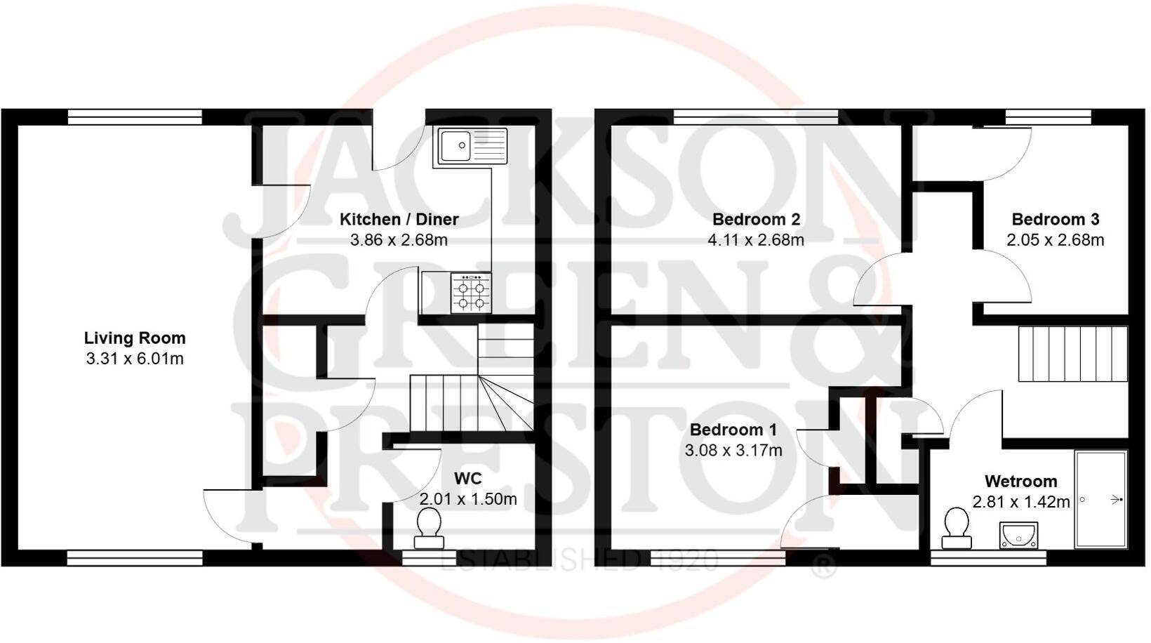 Cromwell Road, Grimsby, DN37 floorplan