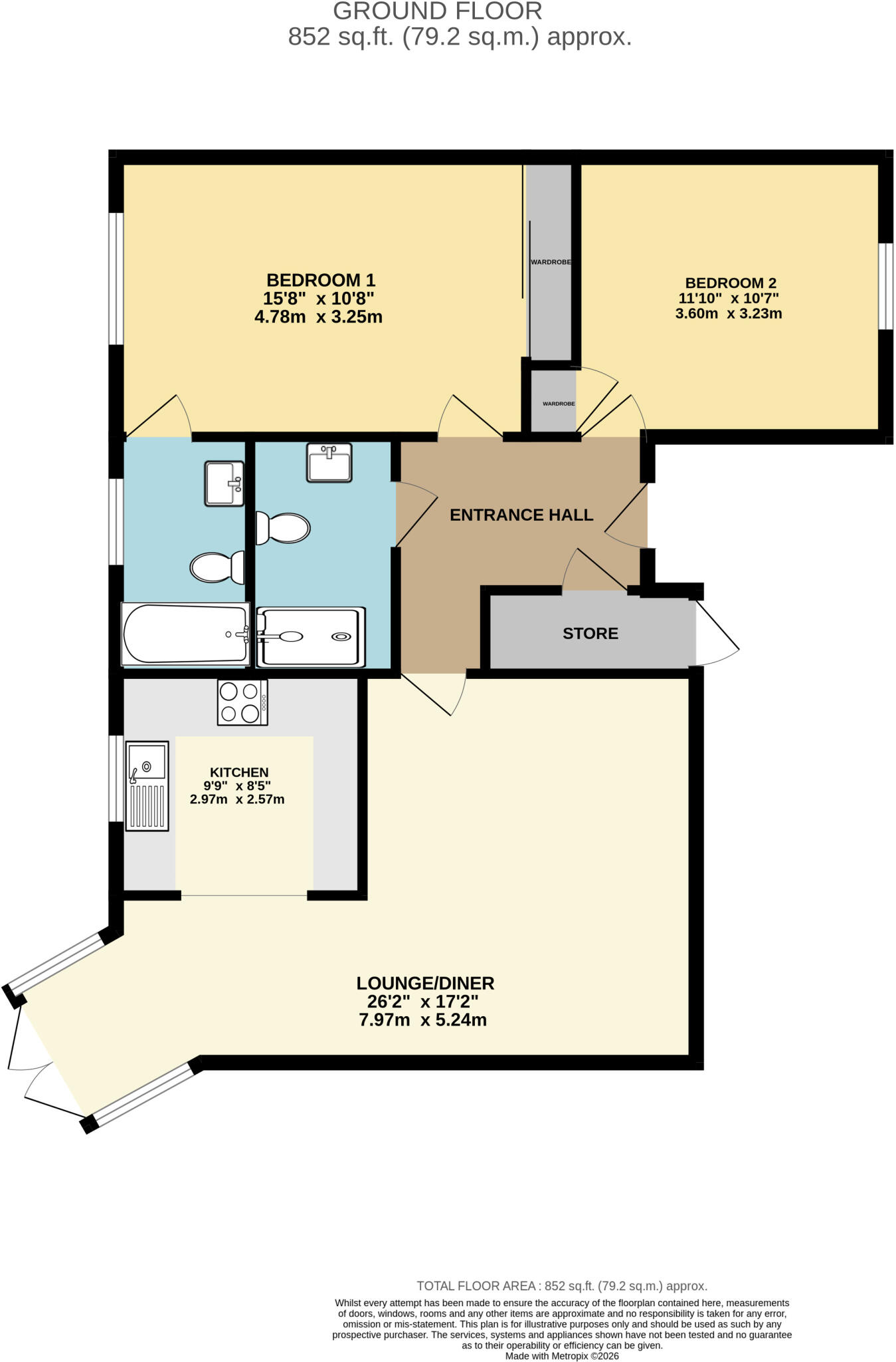 5, Kenwith Meadows, Abbotsham, Bideford, Devon, EX39 floorplan