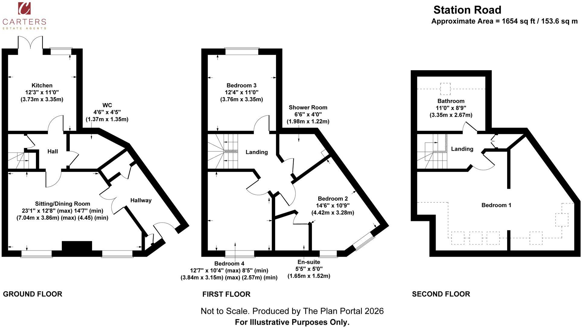 Station Road, Market Bosworth, CV13 floorplan