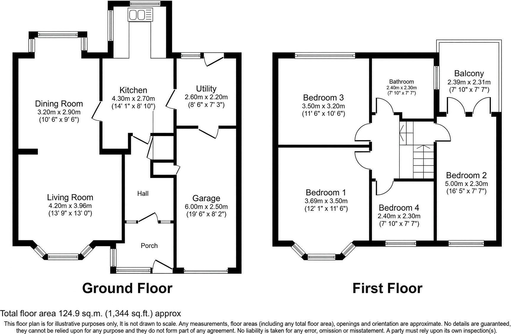 Ashfield Road, Whickham floorplan