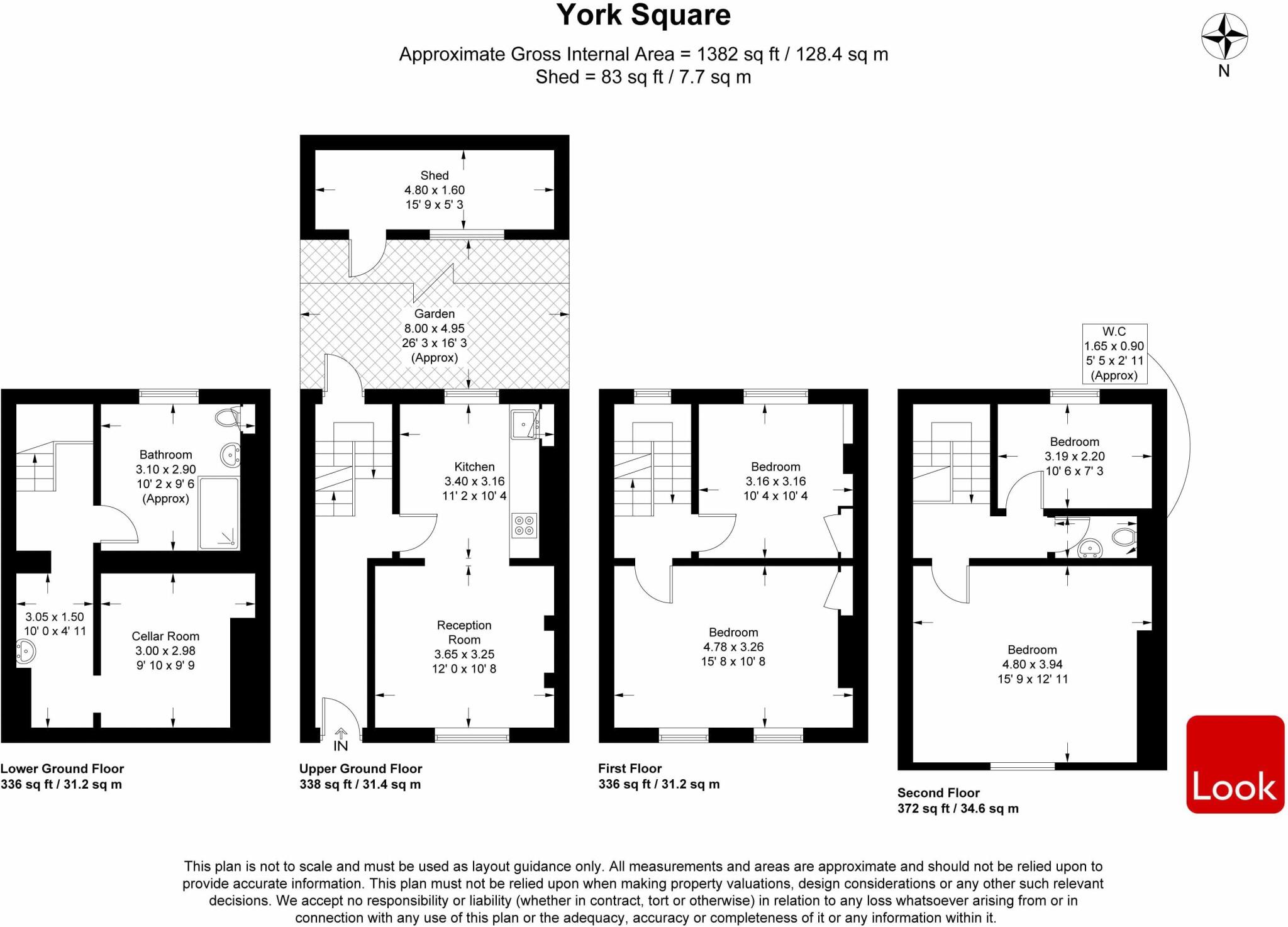 York Square, Limehouse, E14 floorplan