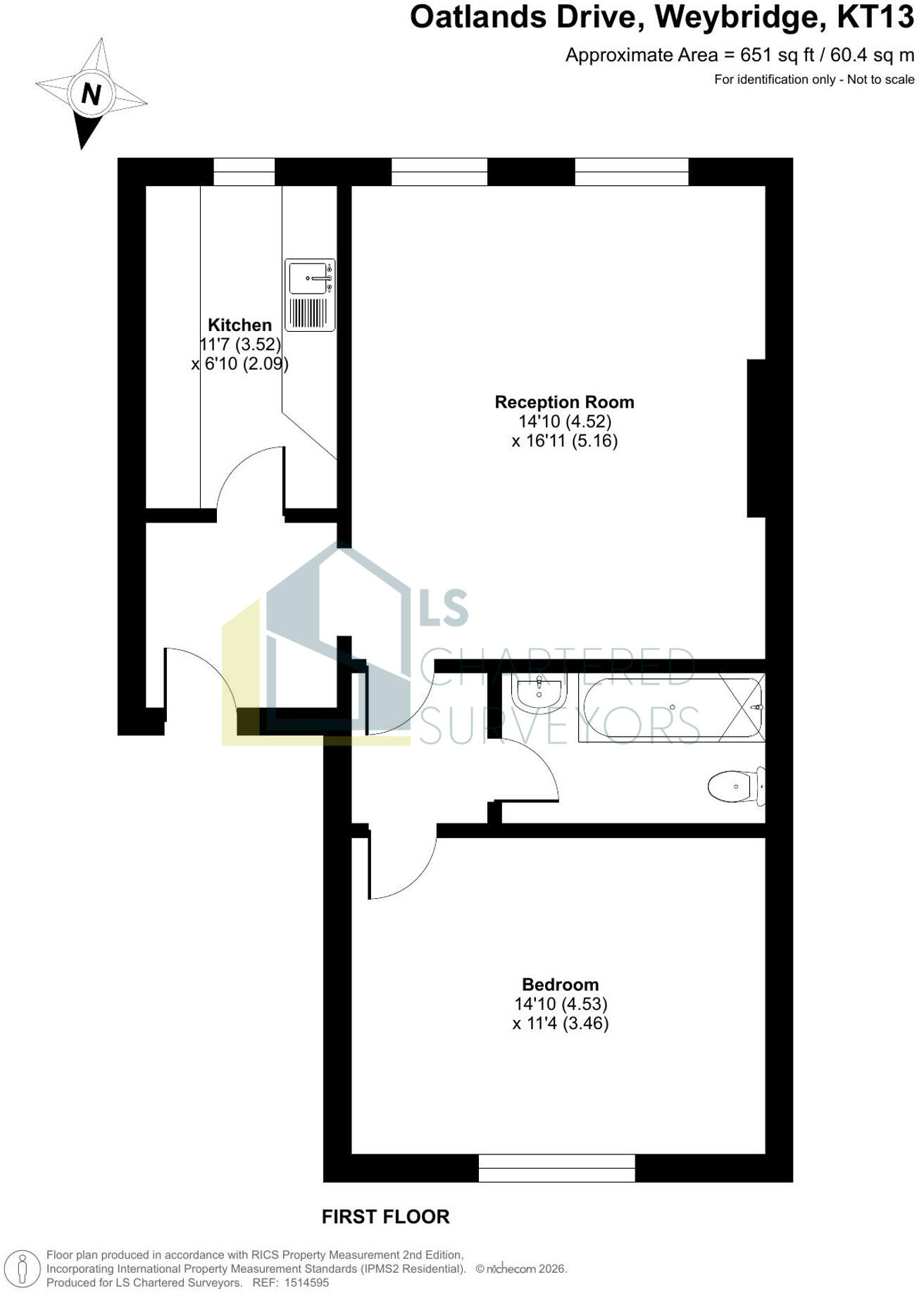 Oatlands Drive, Weybridge, Surrey floorplan