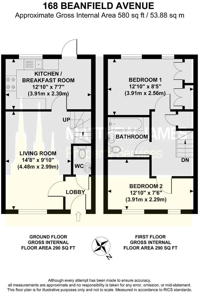 Beanfield Avenue, Finham, Coventry *No Chain* floorplan