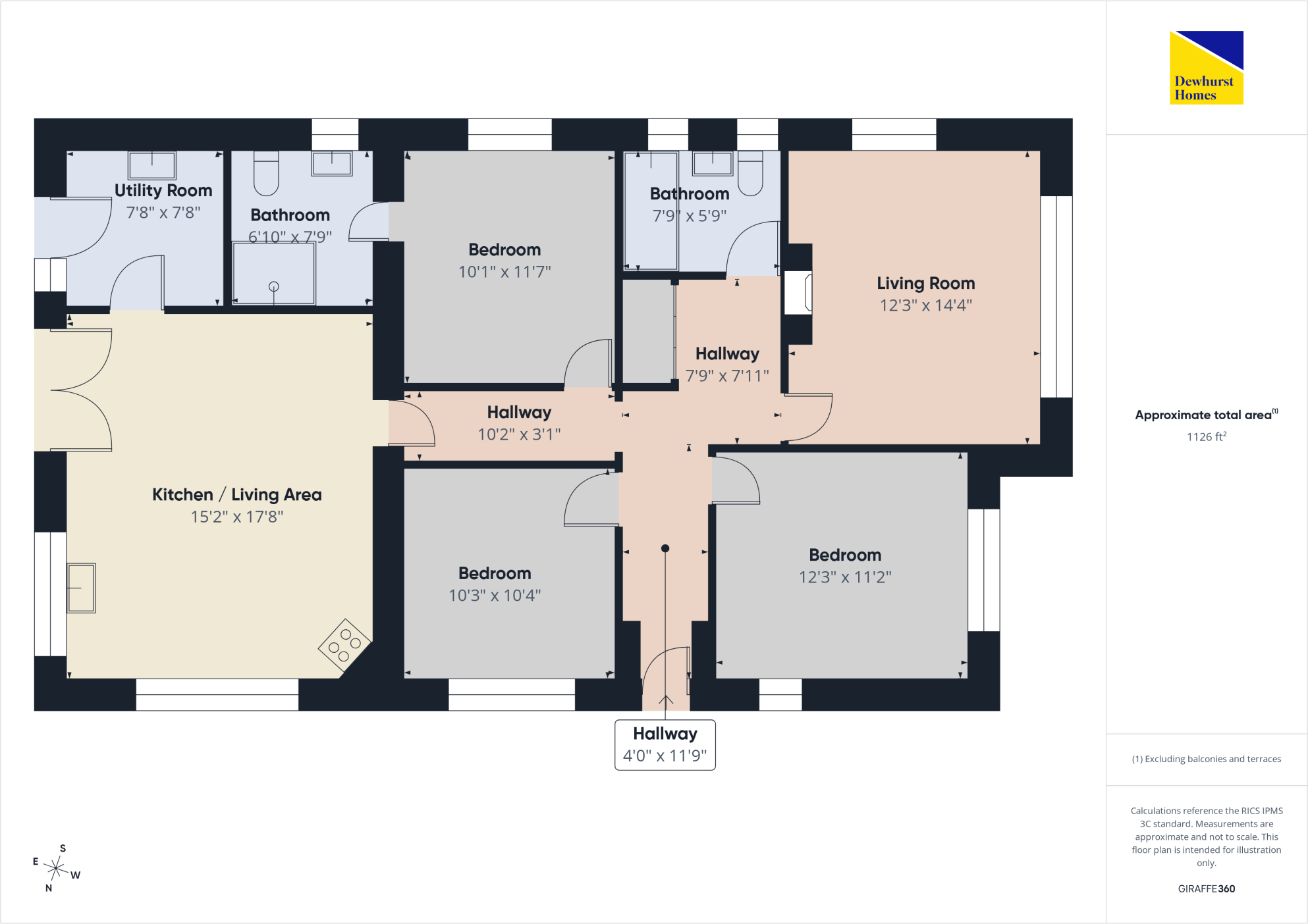 Lancaster Road, Cabus, Garstang, PR3 floorplan