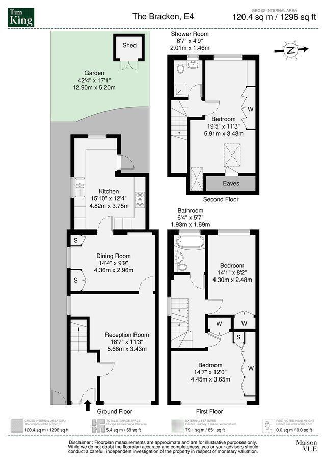 The Bracken, London, E4 7HY floorplan