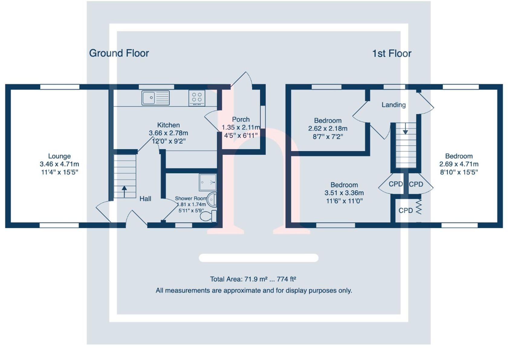 Carr Lane, Hoylake, CH47 floorplan