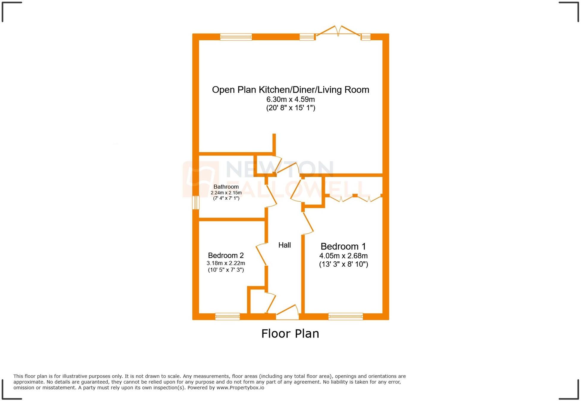 Shiel Road, Lubbesthorpe, LE19 floorplan